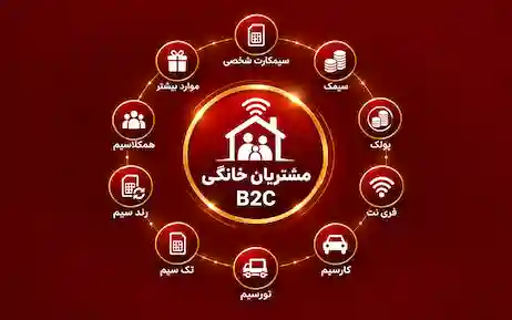 مشتریان خانگی (B2C)